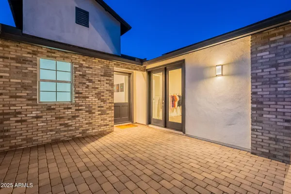 a view of house with outdoor space