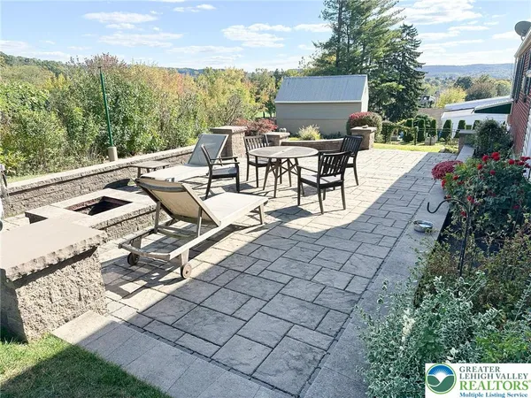 a view of a terrace
