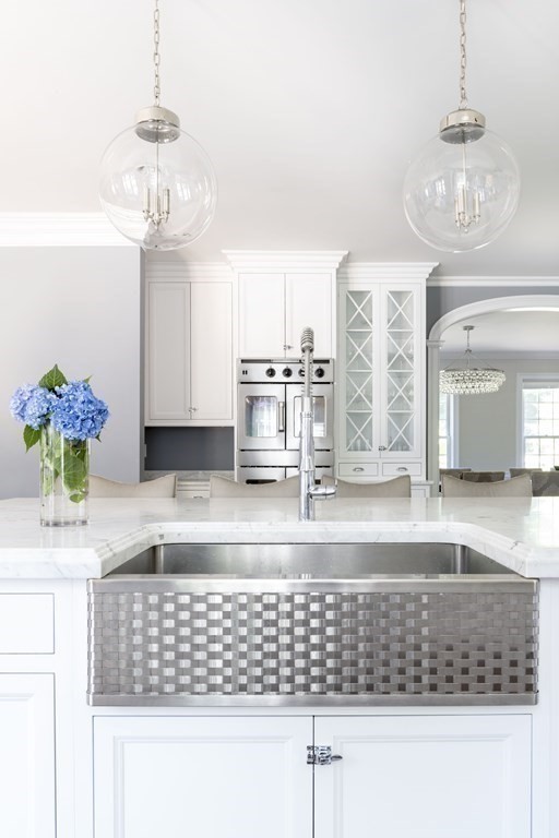 3 Brewer Way Hingham, MA 02043 - Photo 3 of 36 a view of kitchen with granite countertop cabinets