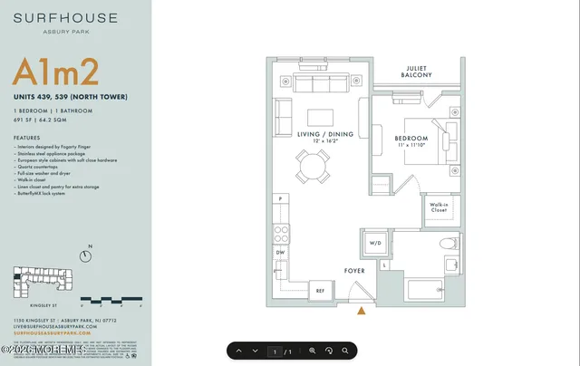 a picture of a bench in a building