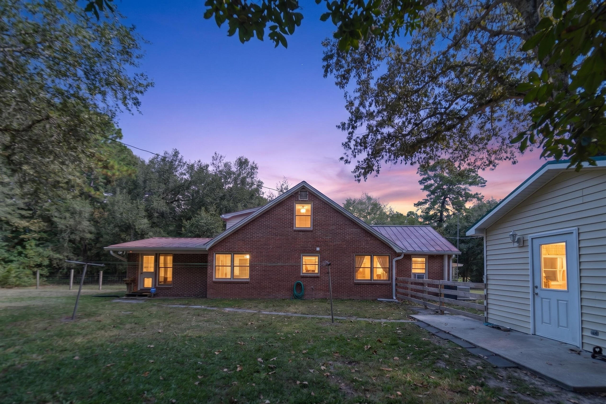 9322 Old State Road Holly Hill, SC 29059 - Photo 1 of 23 HH backyard twilight