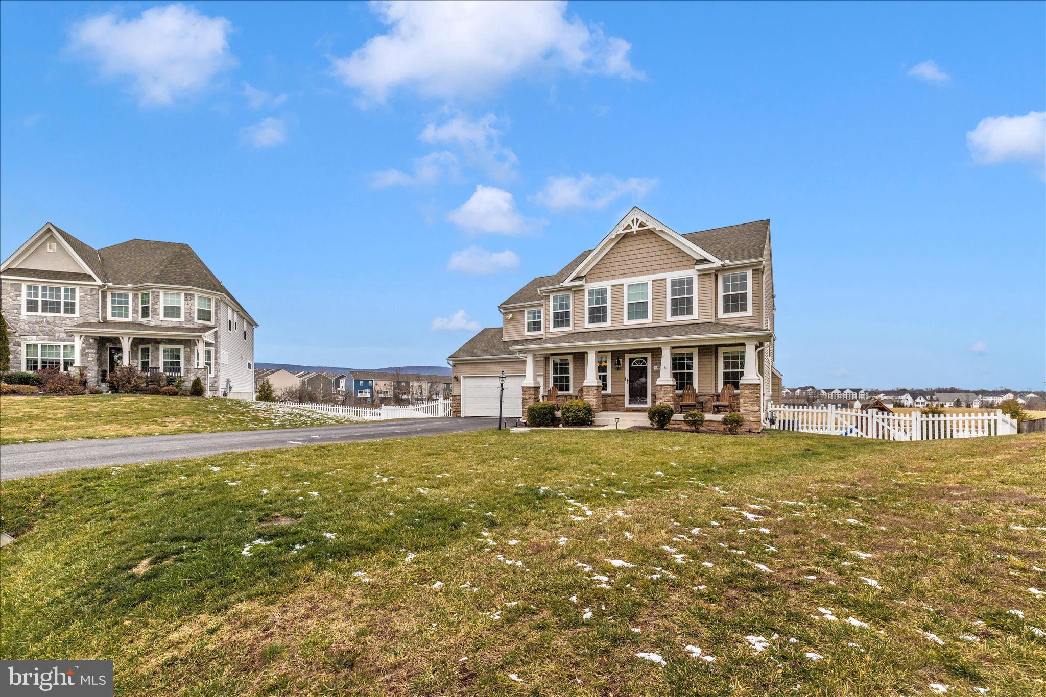 6806 Hawes Court Frederick, MD 21702 - Photo 37 of 59 Mountain view from cul-de-sac