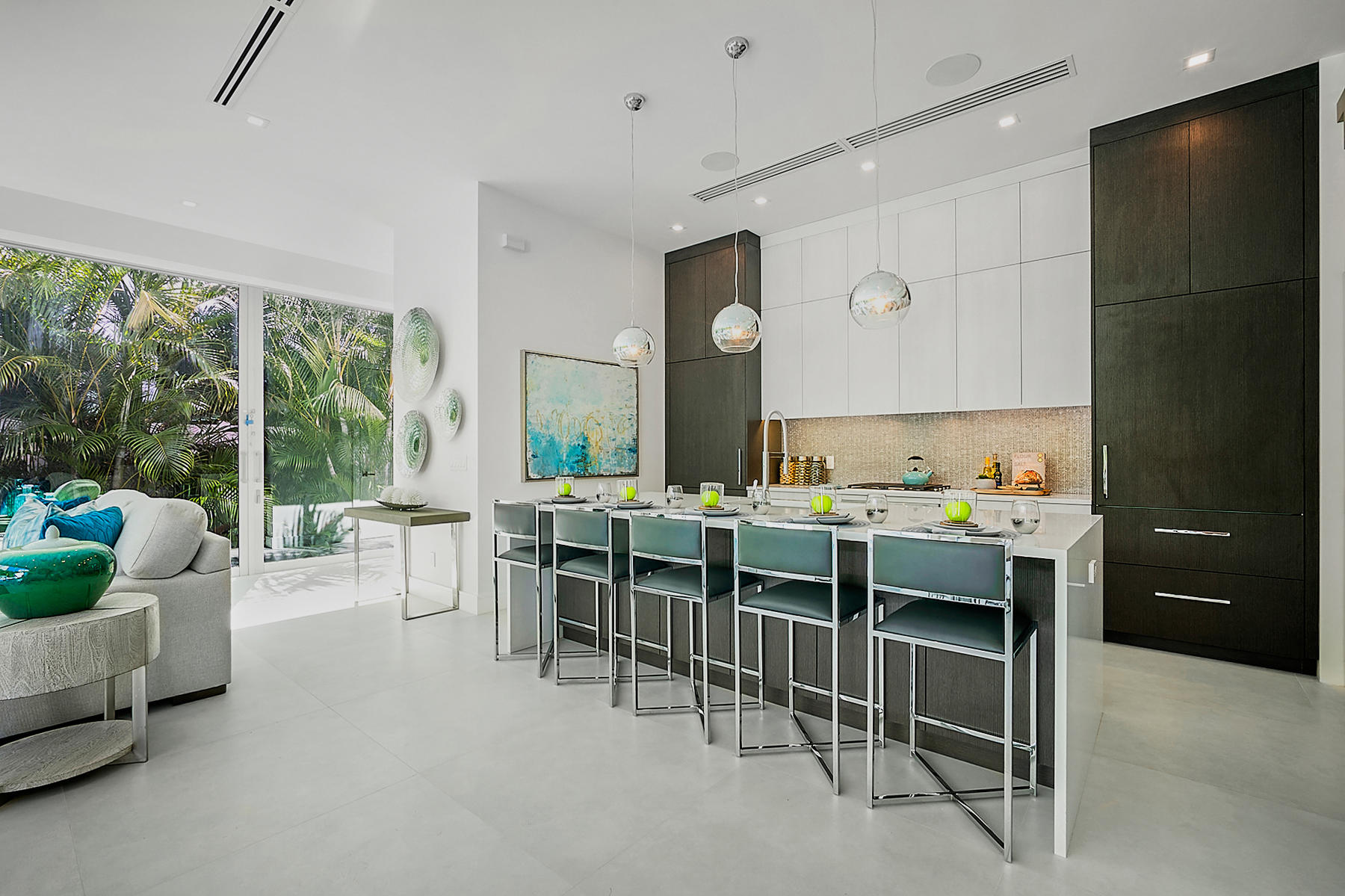 3092 Banyan Road, Unit A Boca Raton, FL 33432 - Photo 18 of 49 a dining room with furniture and a large window