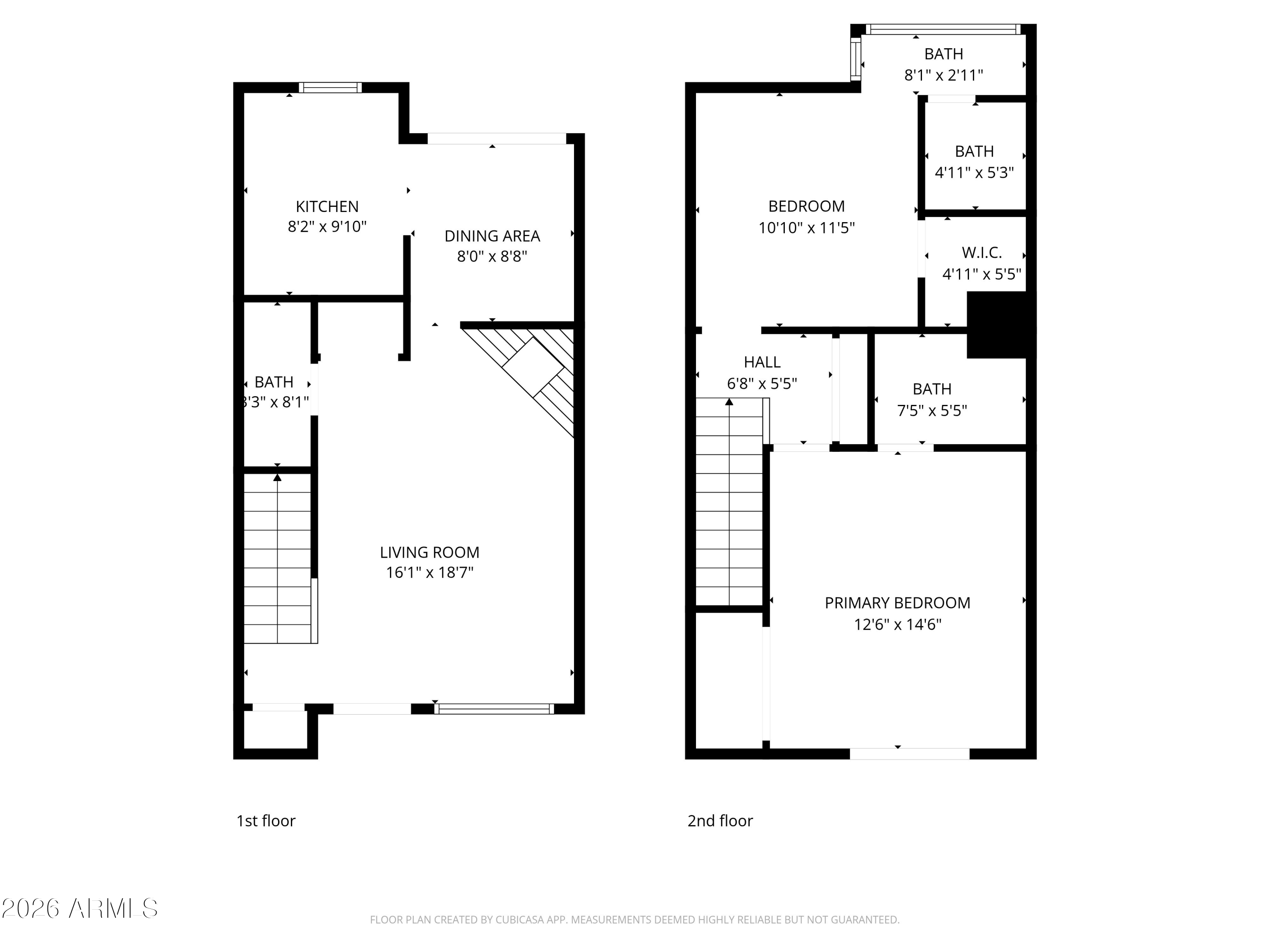 1402 East Osborn Road, Unit 2 Phoenix, AZ 85014 - Photo 29 of 29 a picture of a floor plan
