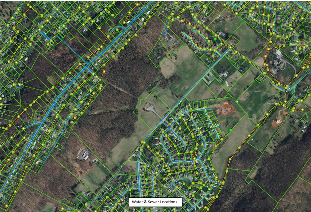 1576 Cooks Valley Road Kingsport, TN 37664 - Photo 3 of 3 Cooks Valley Water & Sewer Locations