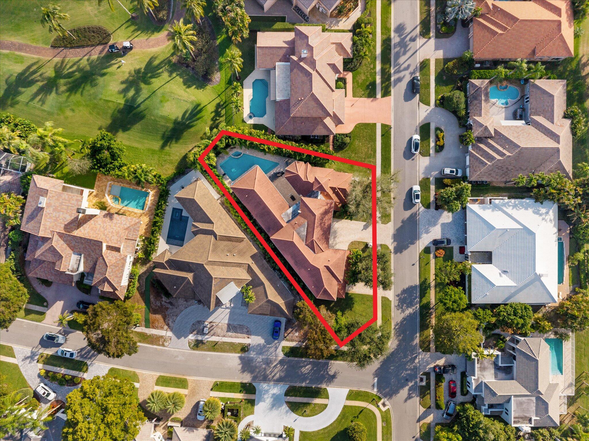 7955 Mandarin Drive Boca Raton, FL 33433 - Photo 63 of 74 an aerial view of residential houses with outdoor space