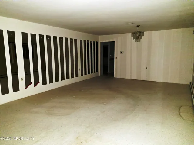 a view of a room with staircase