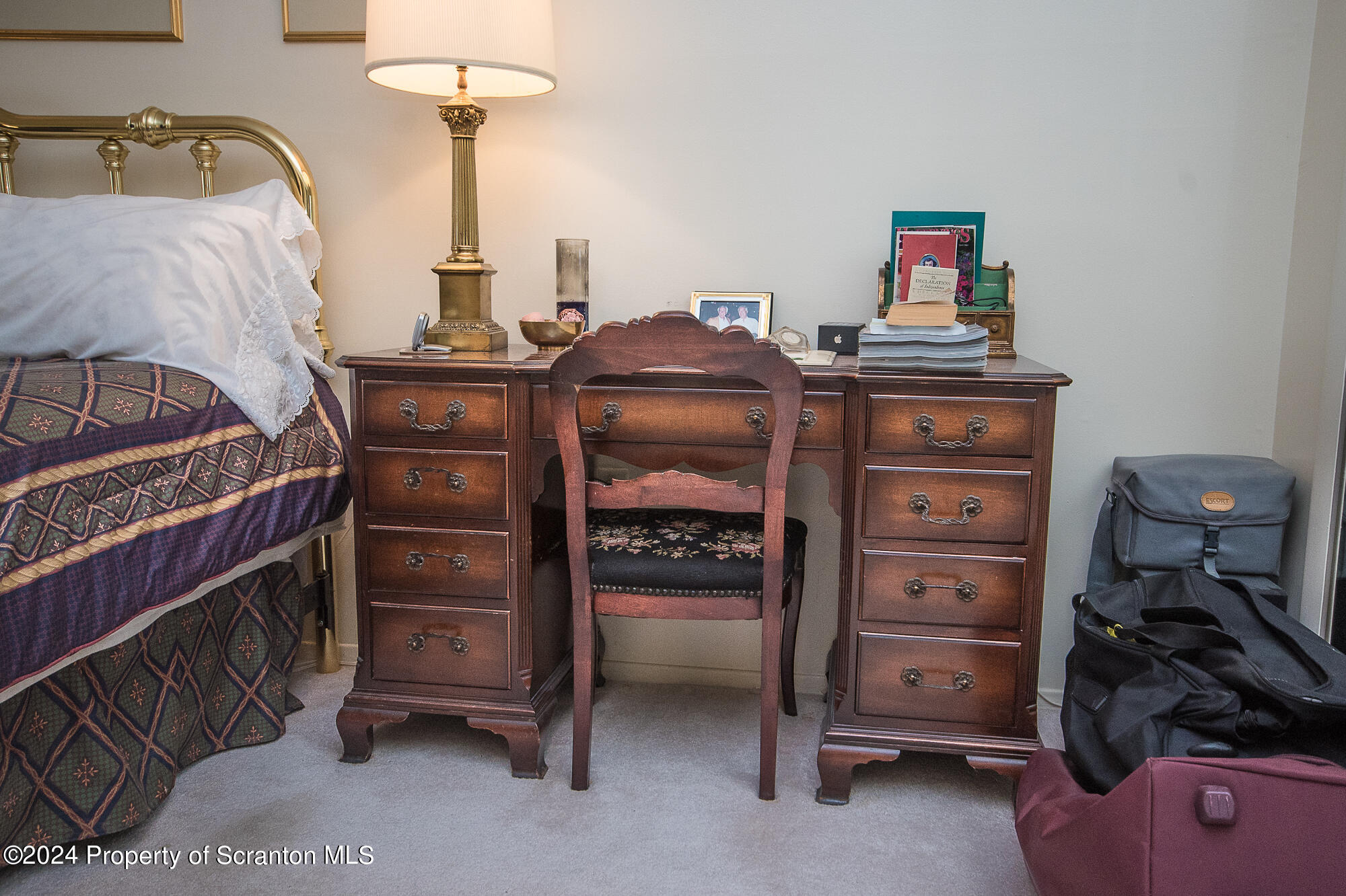 1311 Summit Pointe Scranton, PA 18508 - Photo 17 of 29 a bed room with a bed and a dresser
