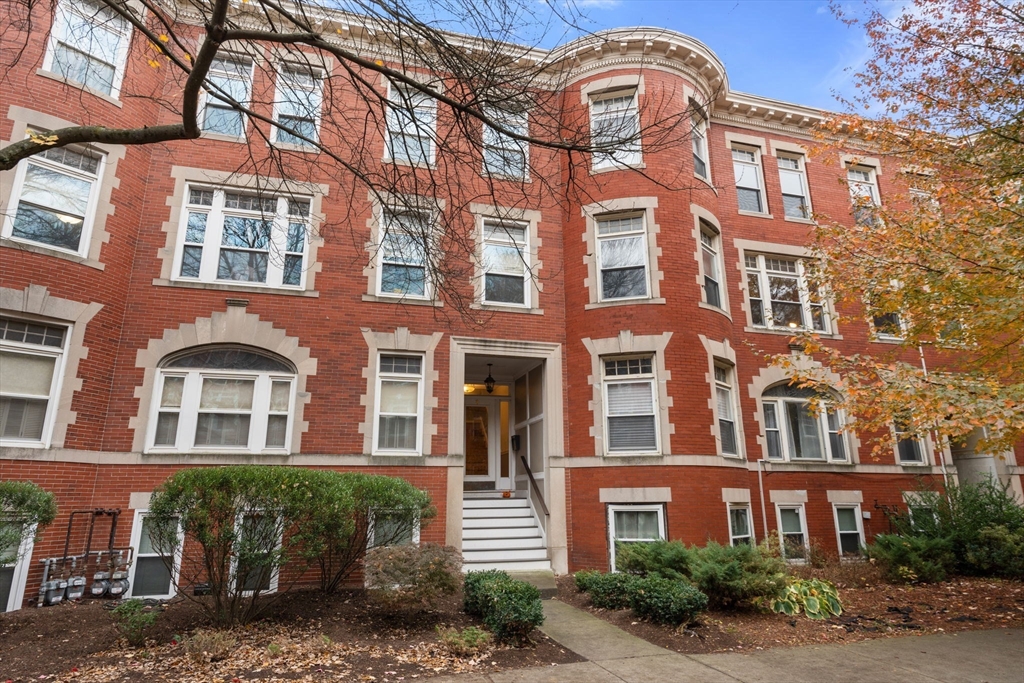 8 Strathmore Road, Unit G Brookline, MA 02445 - Photo 1 of 12 front view of a brick building