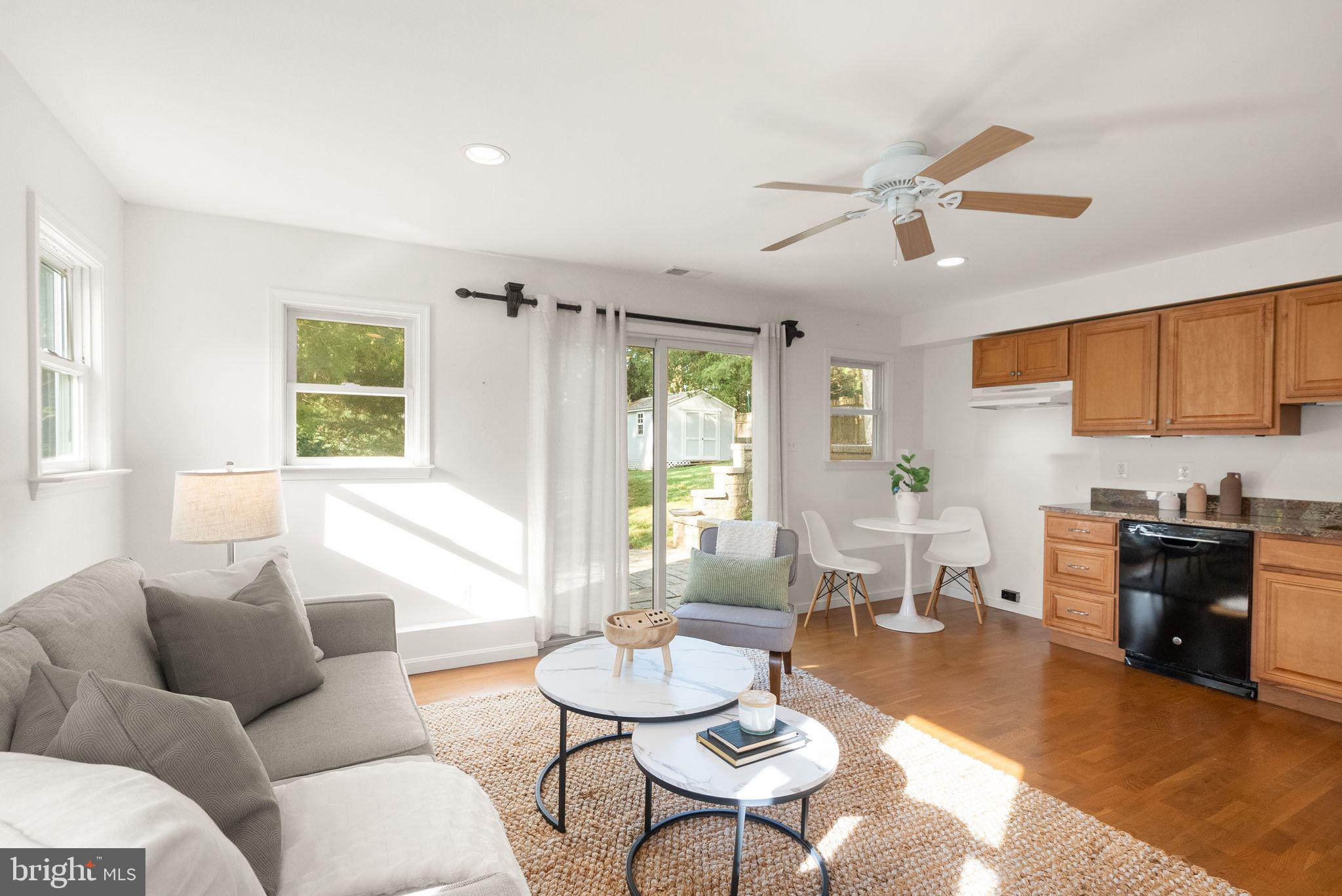3607 Colony Road Fairfax, VA 22030 - Photo 52 of 73 Lower level family room with kitchenette