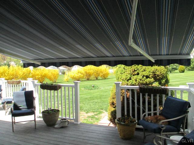 343 Forest Road Nazareth, PA 18064 - Photo 29 of 32 a view of balcony with furniture and wooden floor