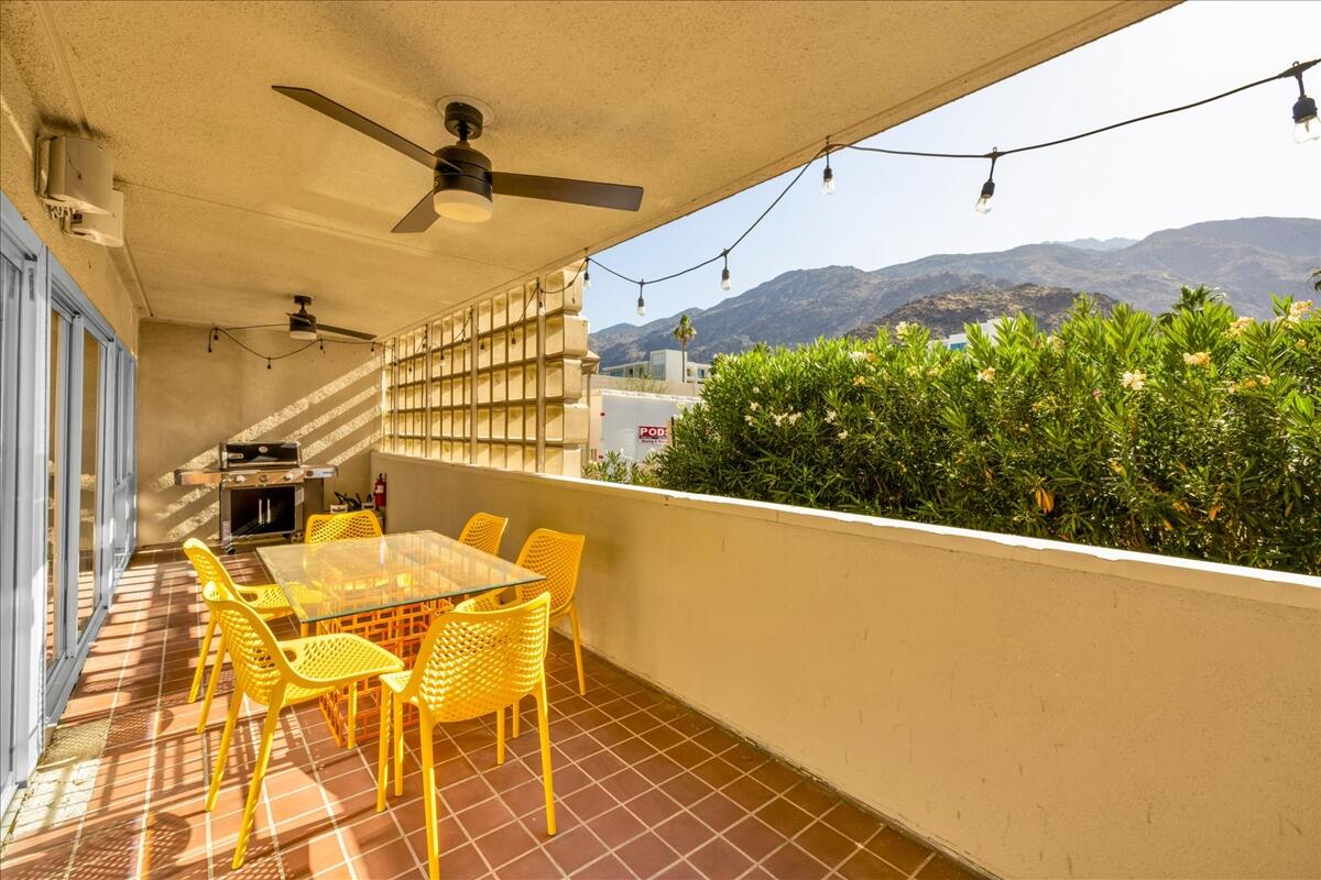 277 East Alejo Road, Unit 101 Palm Springs, CA 92262 - Photo 29 of 42 Patio