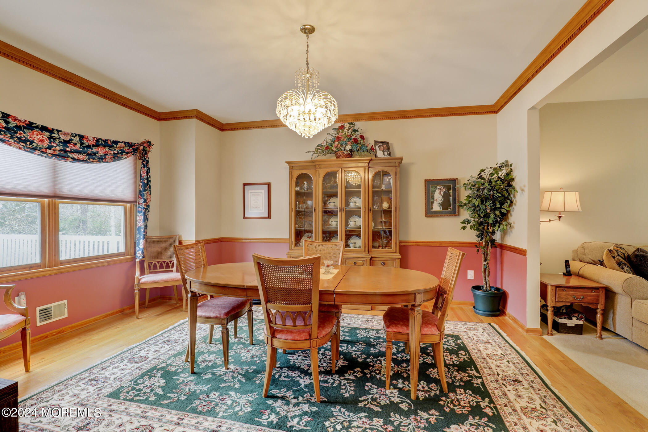 388 Jackson Mills Road Freehold, NJ 07728 - Photo 8 of 37 a view of a dining room with furniture and chandelier