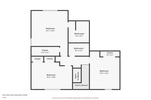 $1,865 | 6672 Colleens Way, Indianapolis, IN 46221