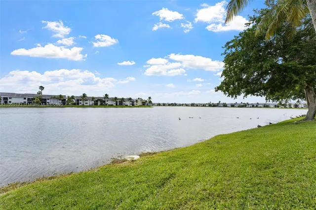 a aerial view of a house with garden