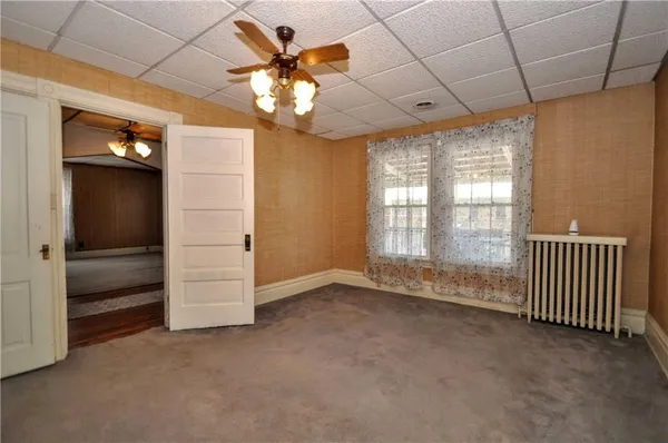 a view of empty room