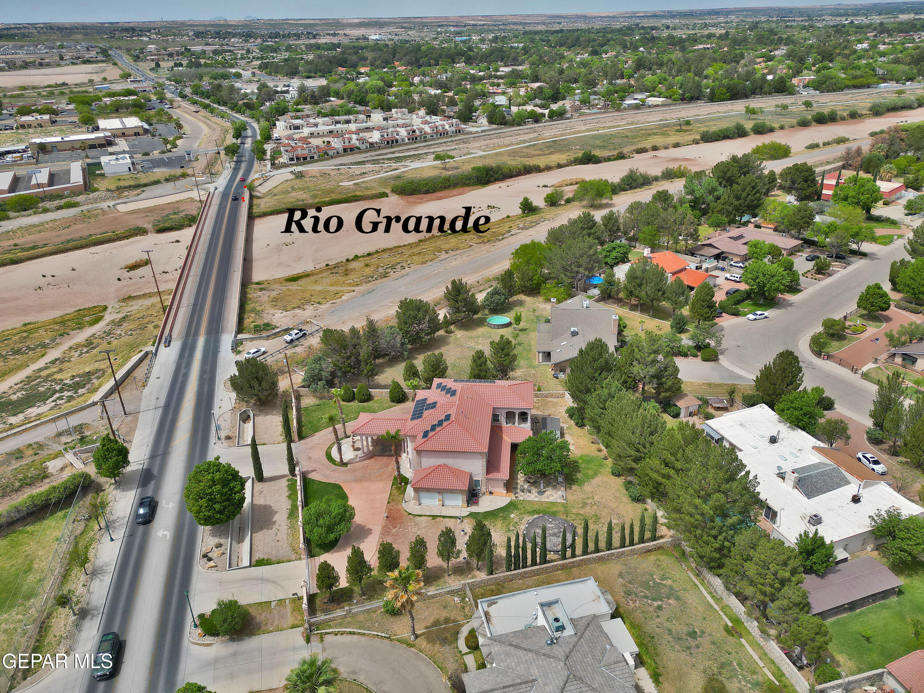 861 Country Club Road El Paso, TX 79932 - Photo 100 of 104 Aerial