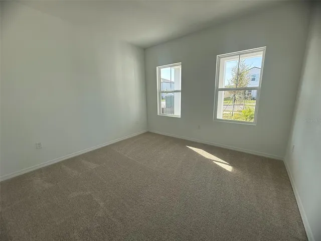 a view of a chandelier fan