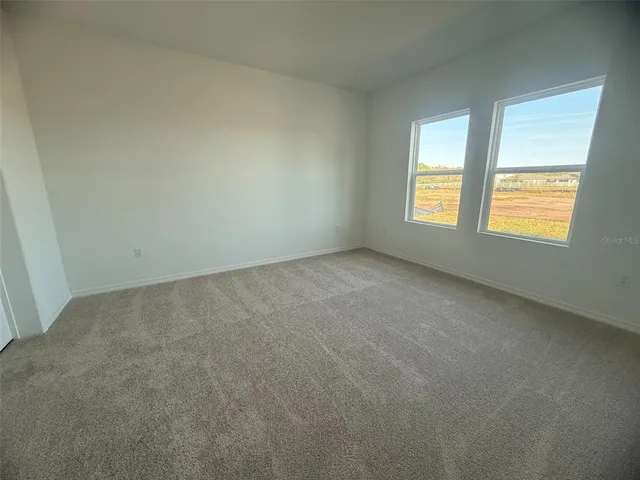 a view of empty room