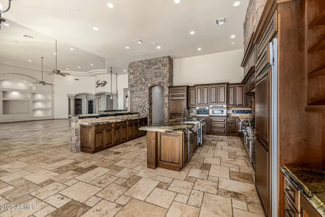 a bathroom with bathtub and shower