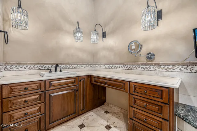 a view of a house with backyard porch and sitting area