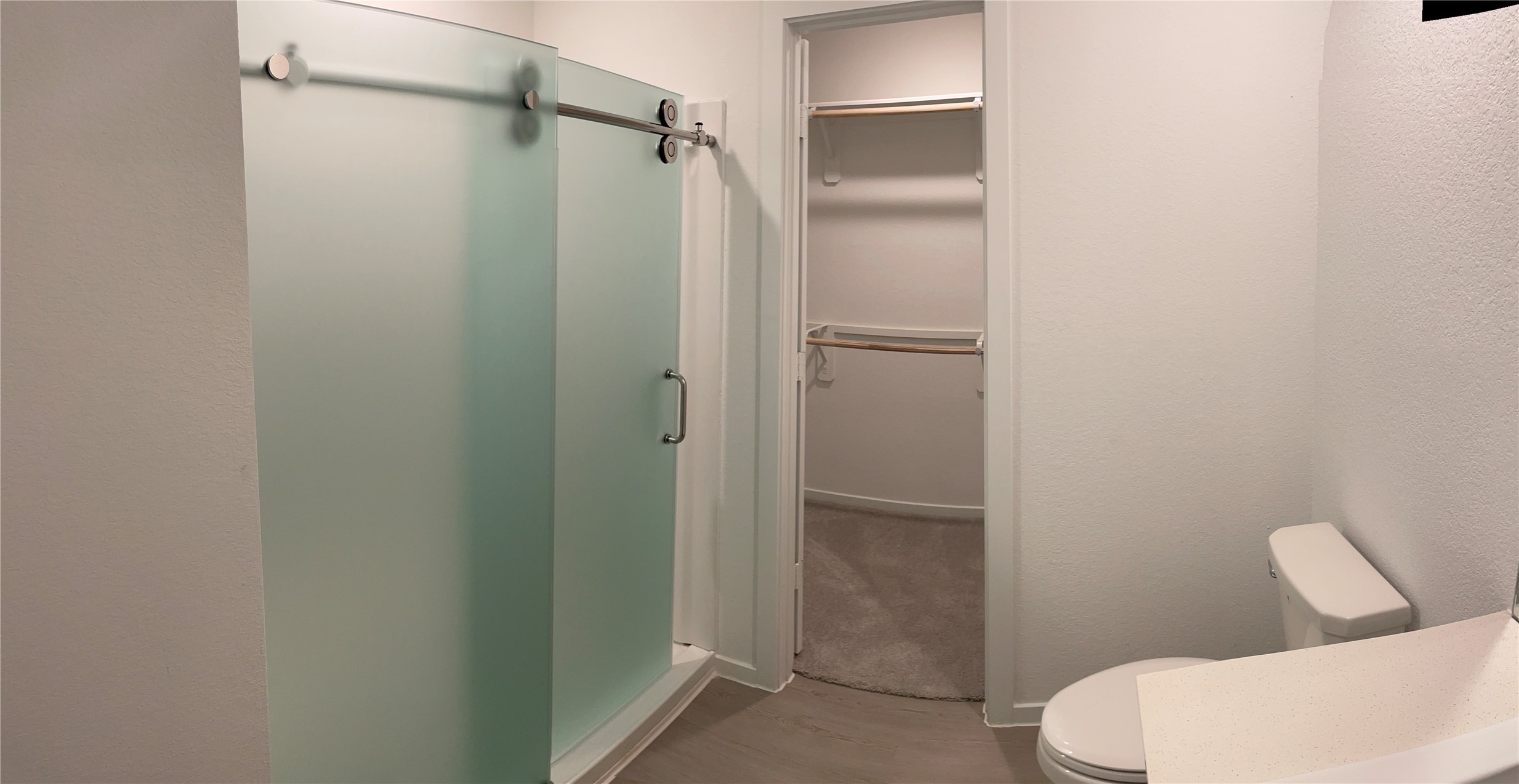 1391 Diamond Carnation Drive Conroe, TX 77301 - Photo 17 of 26 a bathroom with a toilet and a shower