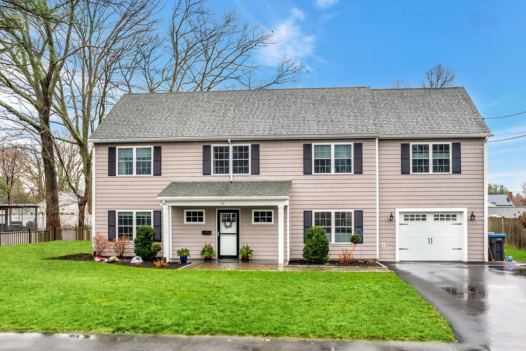 15 Sheffield Road Natick, MA 01760 - Photo 1 of 30 front view of a house with a yard