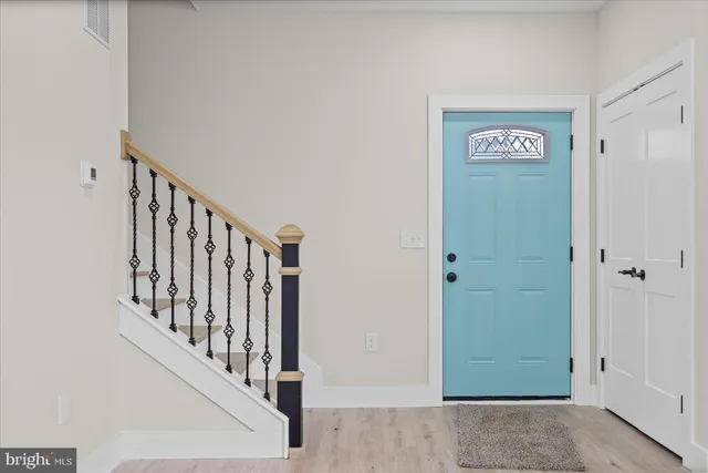 a view interior of a house with stairs