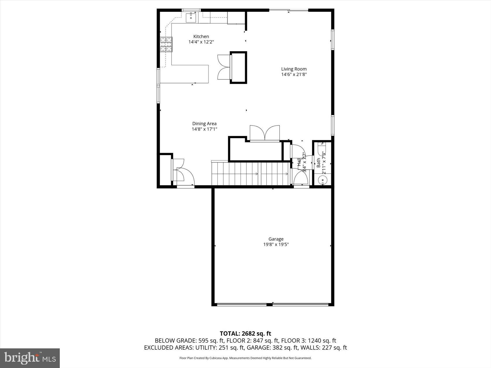 9534 Bauer Avenue Baltimore, MD 21236 - Photo 52 of 53 a picture of a floor plan