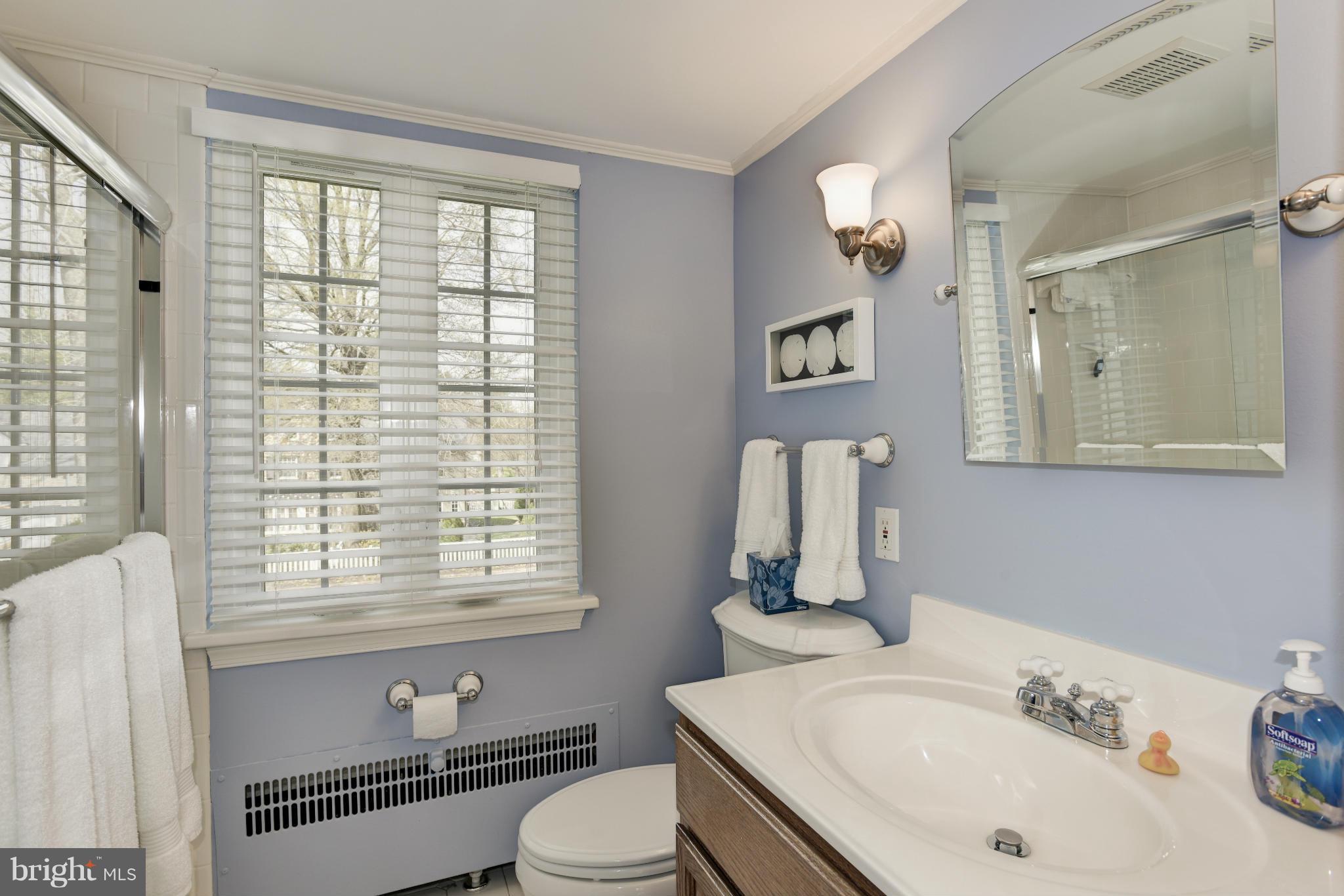 609 Chumleigh Road Baltimore, MD 21212 - Photo 26 of 30 a bathroom with a sink vanity mirror and toilet