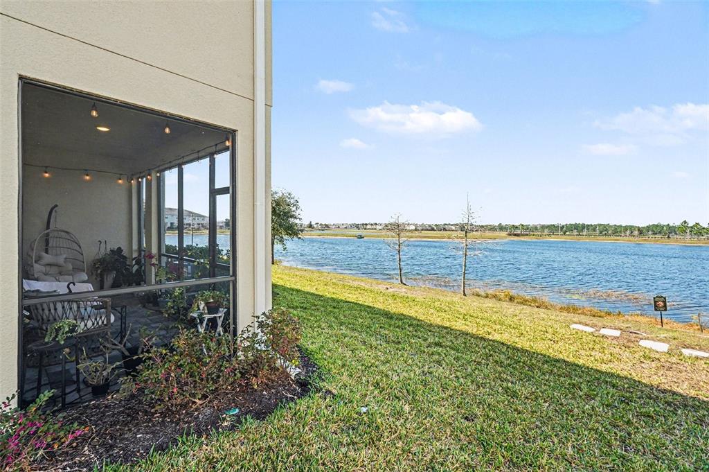 2361 Summerlit Street Lutz, FL 33558 - Photo 25 of 31 a view of an ocean with a big yard