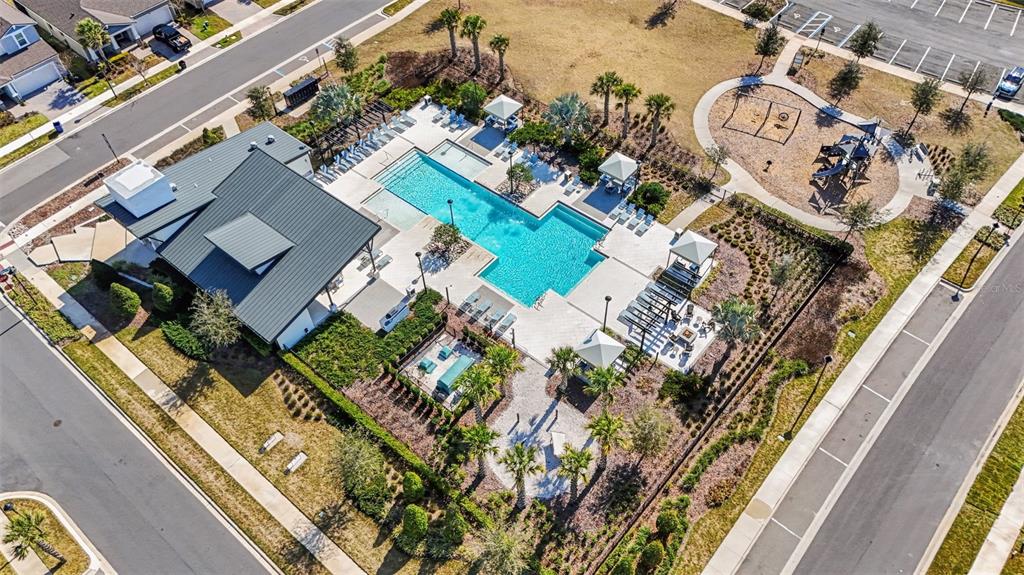 2361 Summerlit Street Lutz, FL 33558 - Photo 30 of 31 an aerial view of a house