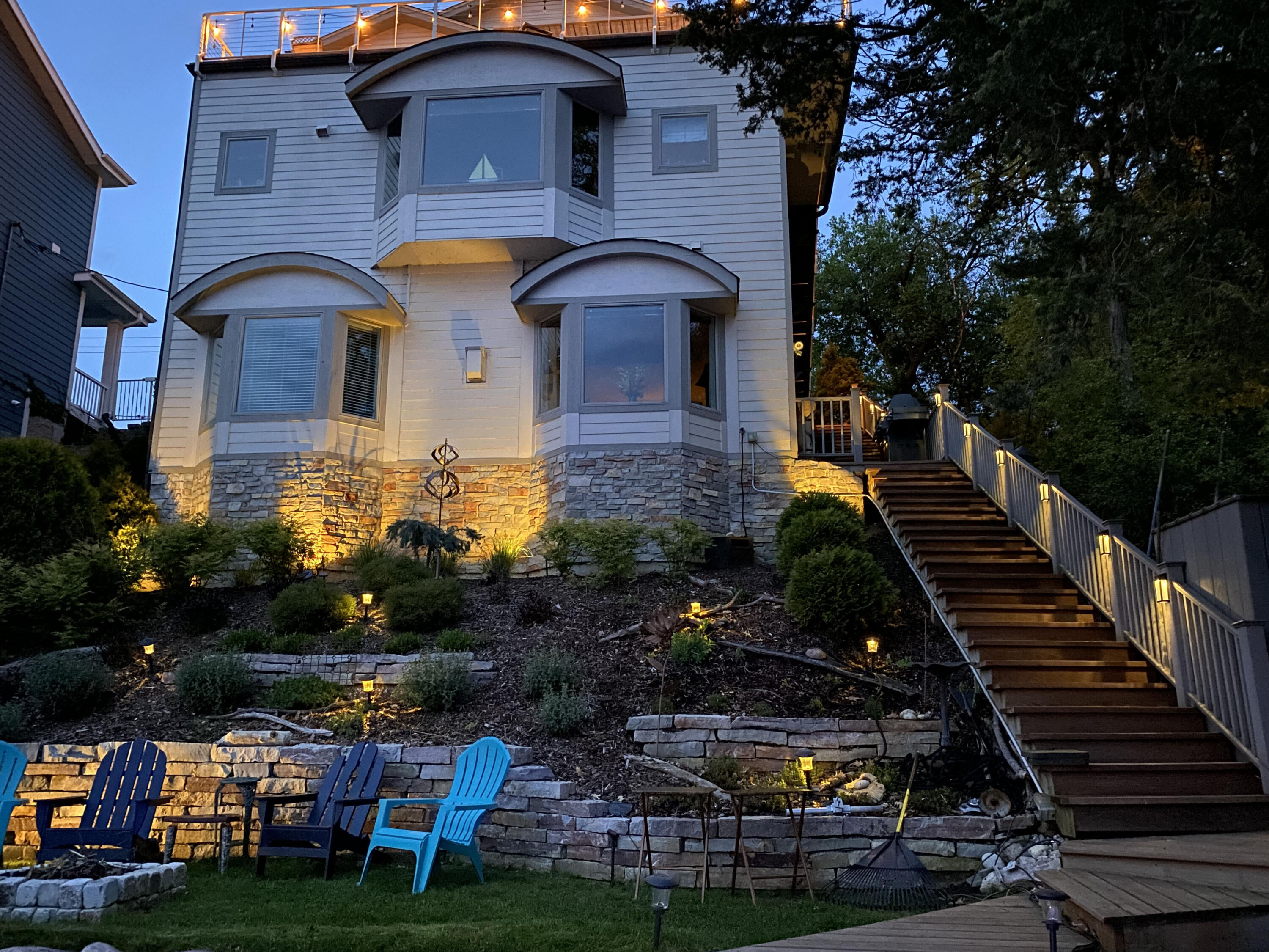 W332N6211 County Rd C Merton, WI 53058 - Photo 54 of 55 Exterior Night