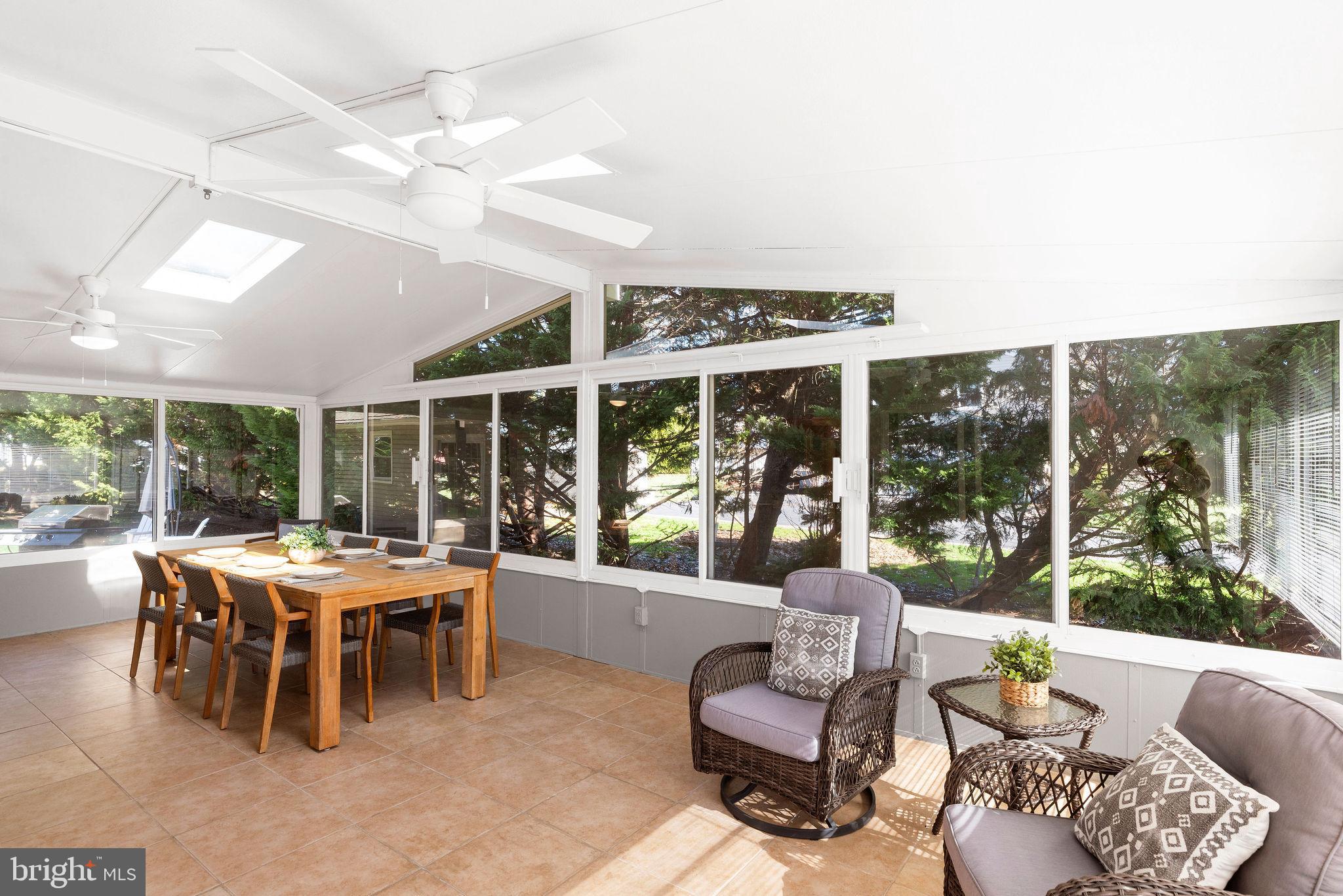 343 Andrew Road Huntingdon Valley, PA 19006 - Photo 19 of 33 spectacular Florida room with vaulted ceiling