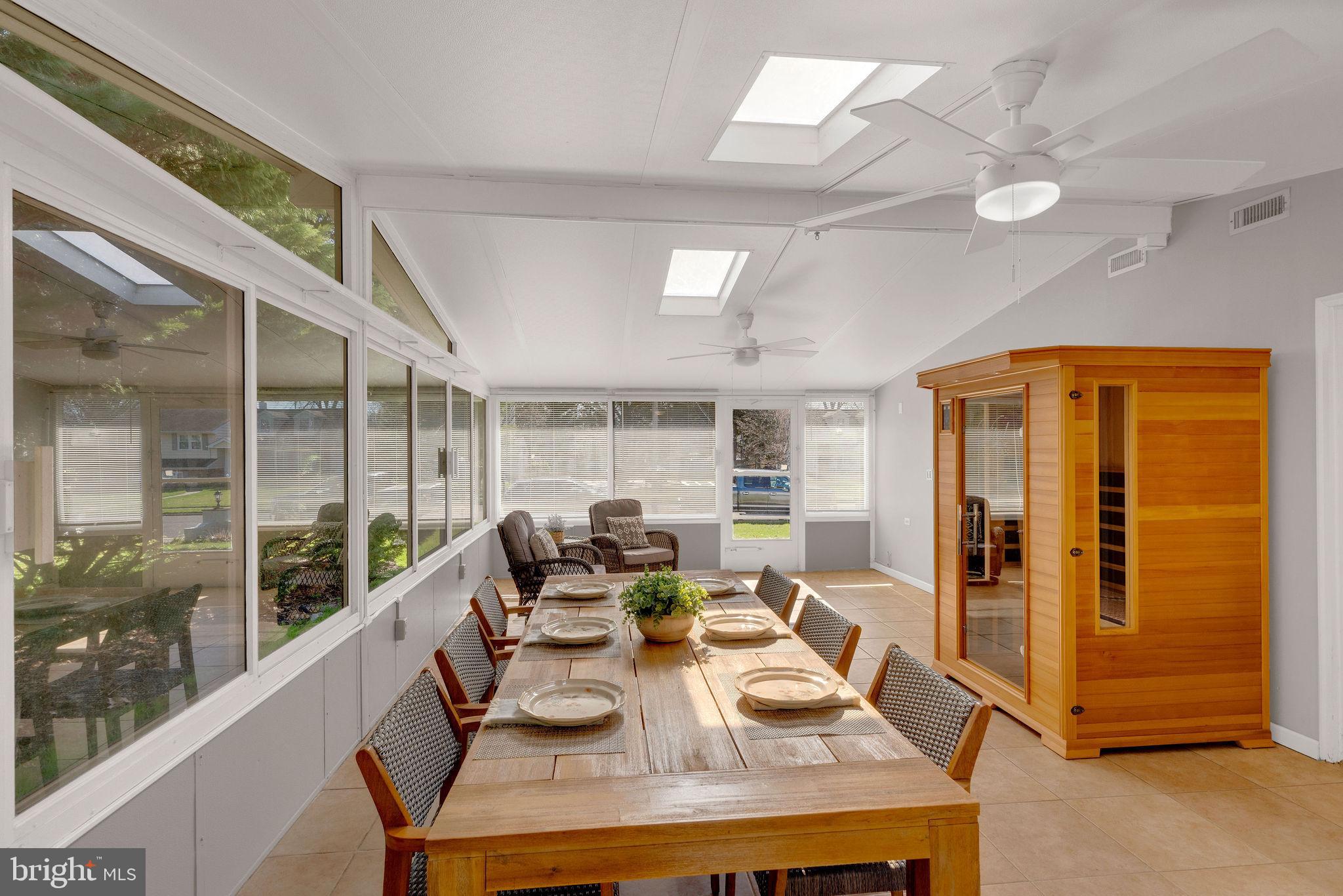 343 Andrew Road Huntingdon Valley, PA 19006 - Photo 20 of 33 sunny skylights & newer ceiling fans