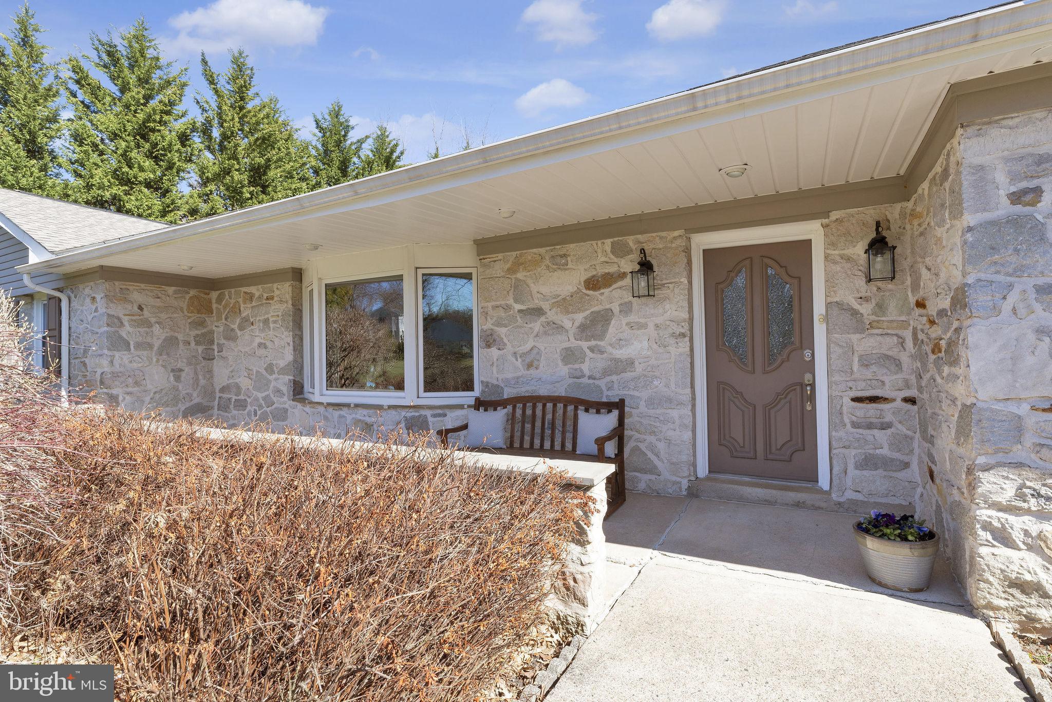 343 Andrew Road Huntingdon Valley, PA 19006 - Photo 2 of 33 exceptional curb appeal & timeless stonework