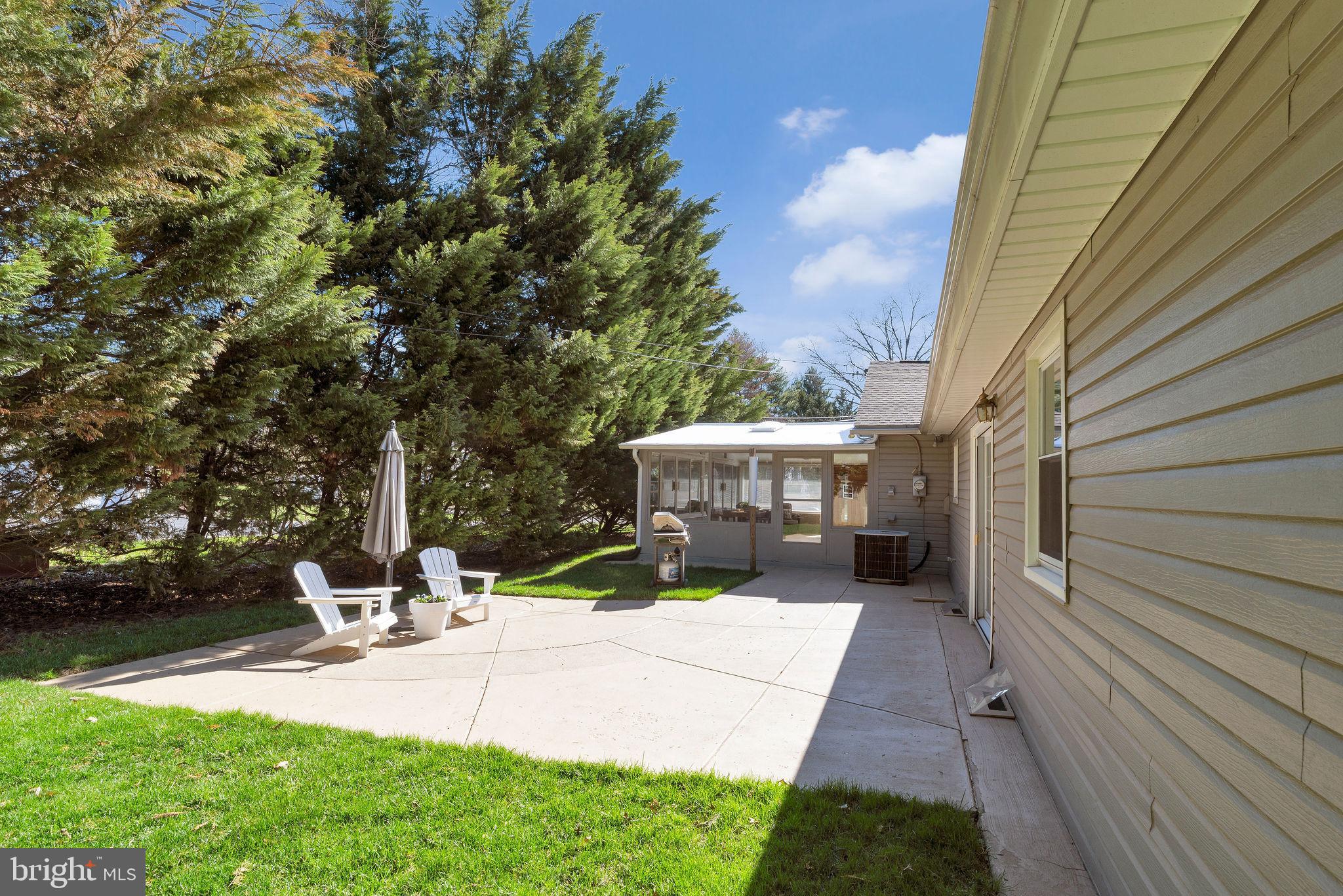 343 Andrew Road Huntingdon Valley, PA 19006 - Photo 31 of 33 mature trees & landscaping for added privacy