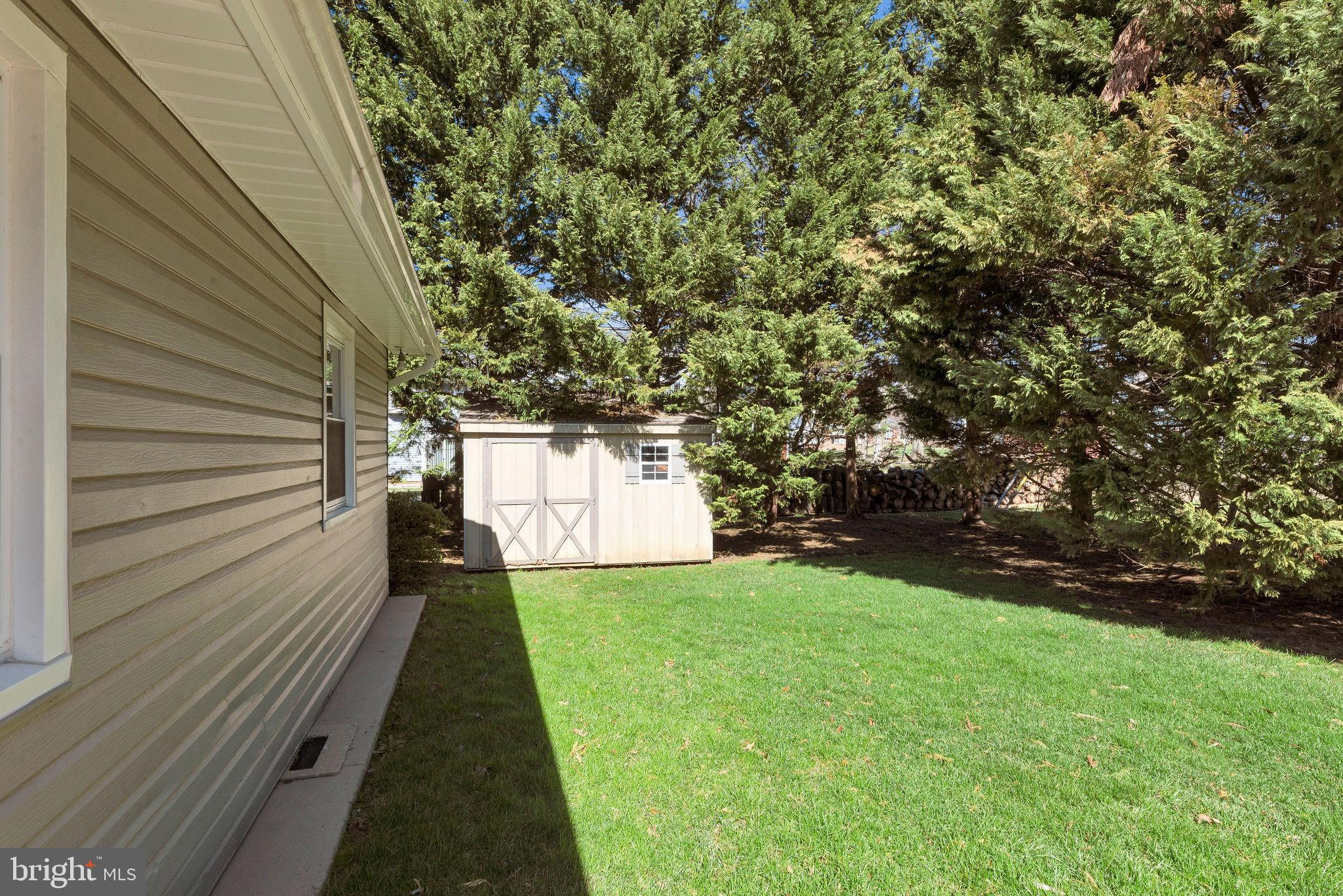 343 Andrew Road Huntingdon Valley, PA 19006 - Photo 32 of 33 impeccably maintained yard with garden shed