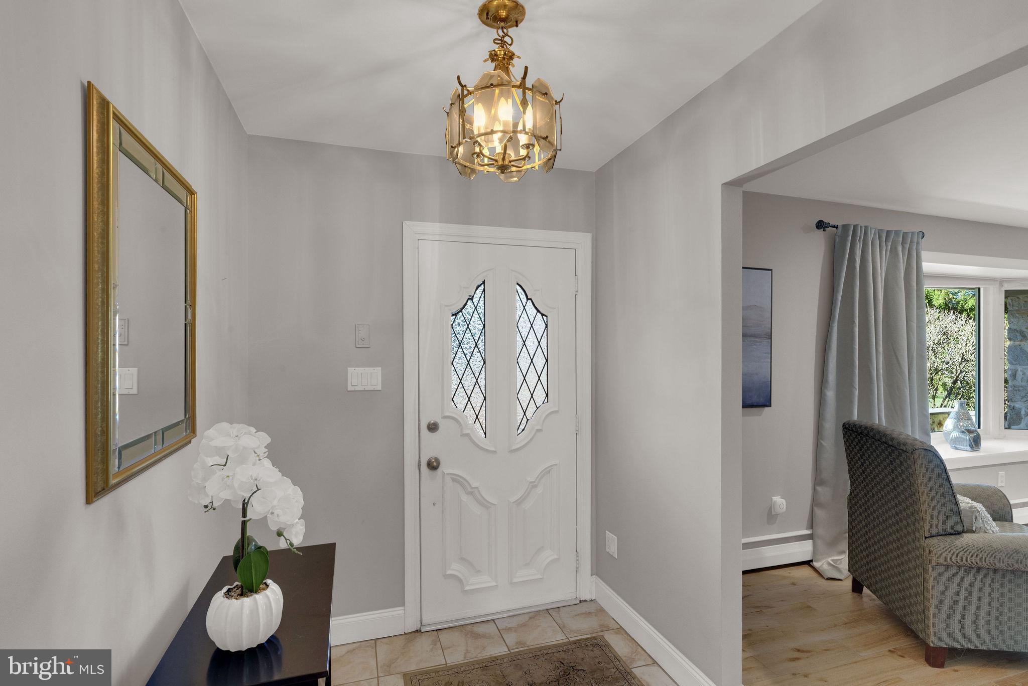 343 Andrew Road Huntingdon Valley, PA 19006 - Photo 4 of 33 welcoming foyer