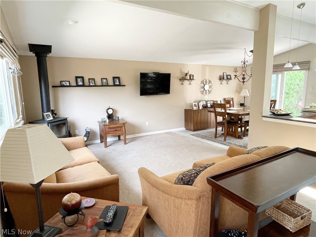 6372 Eastondale Road Cleveland, OH 44124 - Photo 25 of 25 Open Floor Plan-Living Room/Dining Room