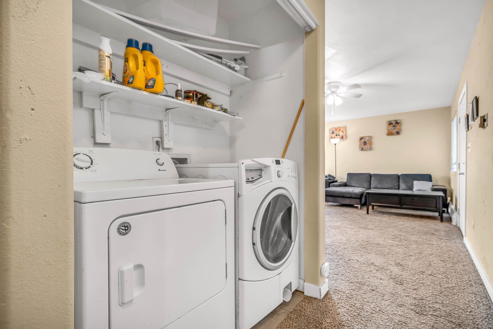389 Sunnyside Circle, Unit A Grand Junction, CO 81504 - Photo 21 of 21 a utility room with dryer and washer