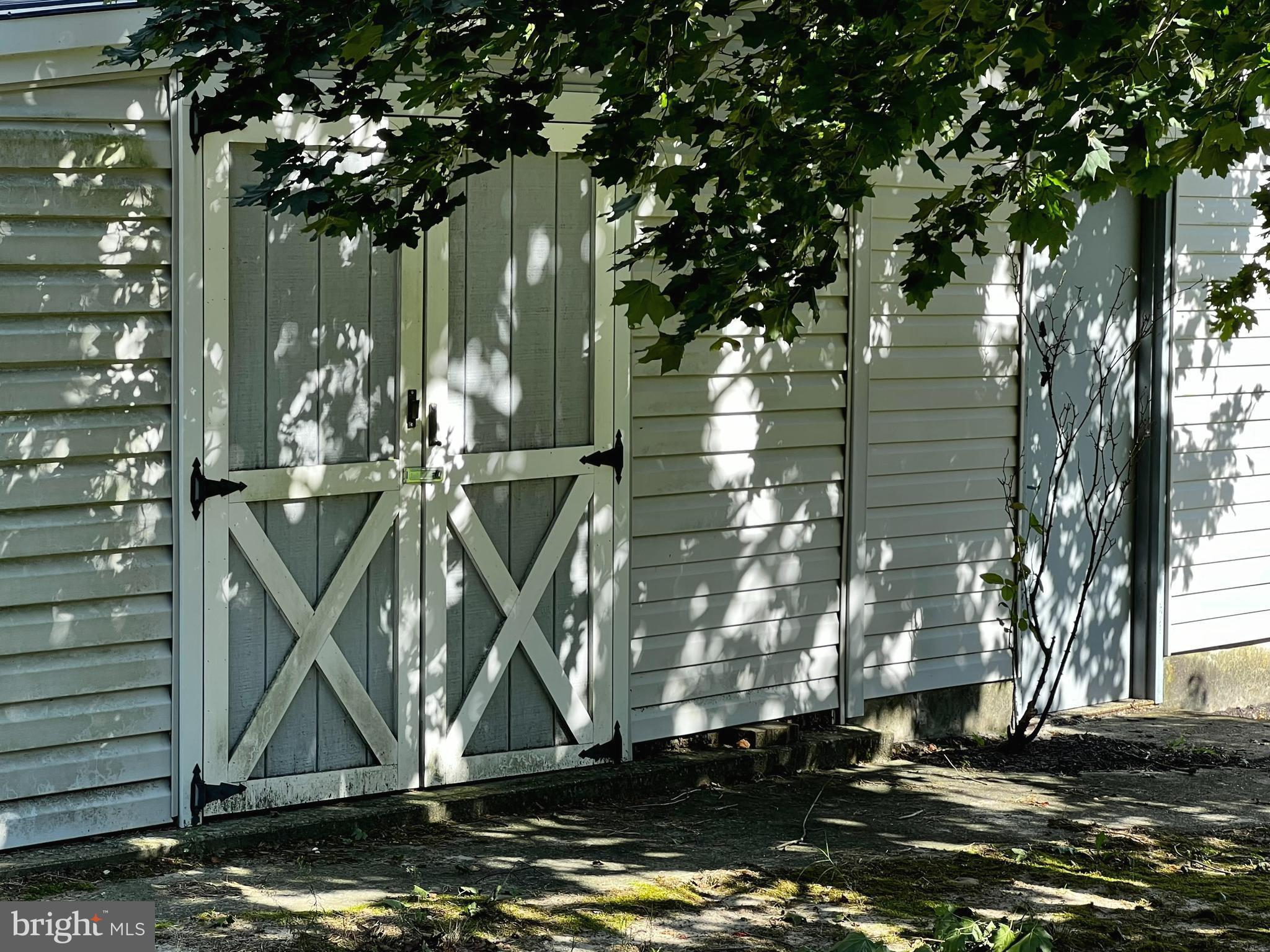 105 Boyce Mill Road Greensboro, MD 21639 - Photo 24 of 25 workshop/storage entrance