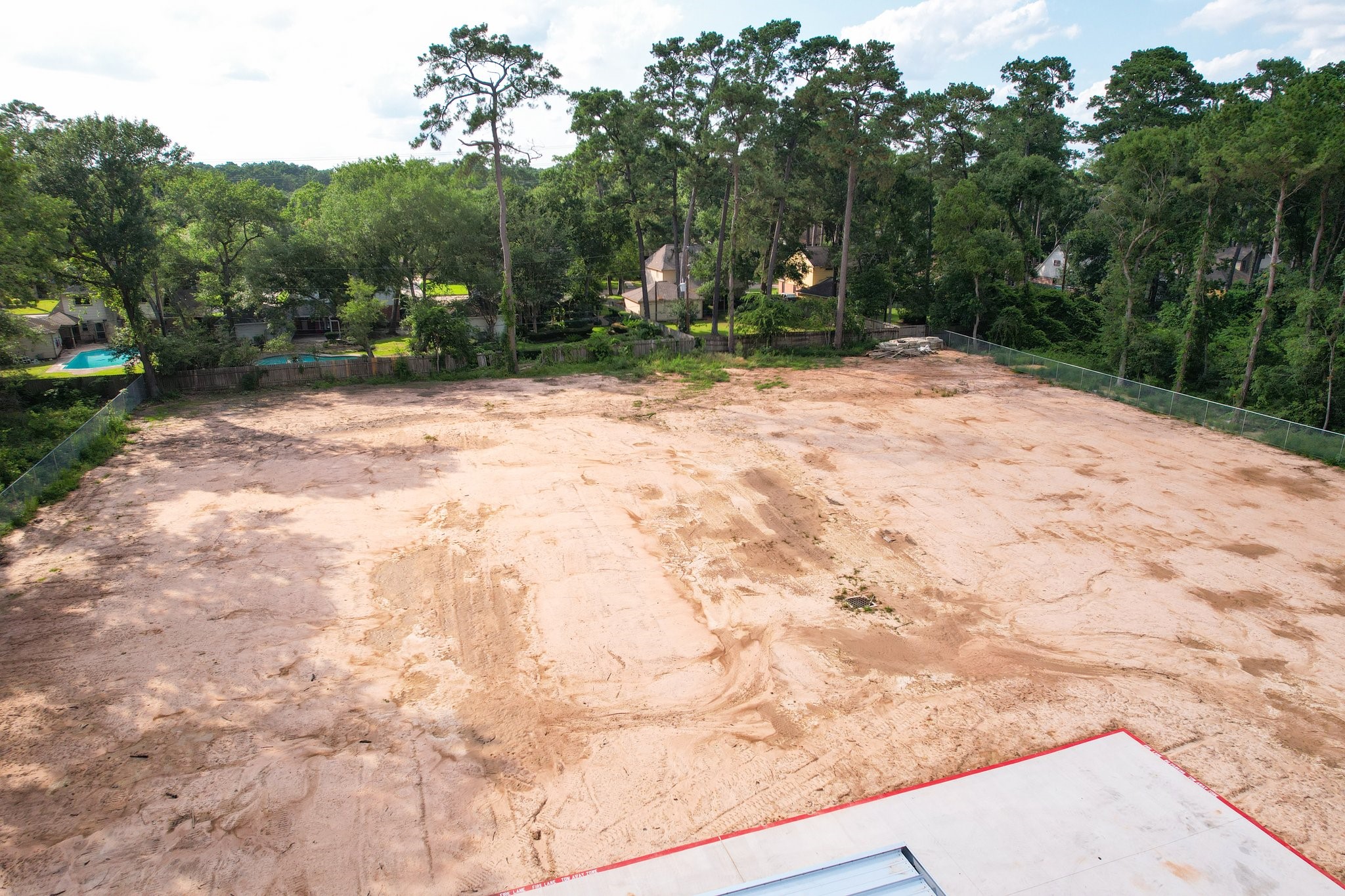 12402 Malcomson Road Houston, TX 77429 - Photo 48 of 50 a view of backyard with green space