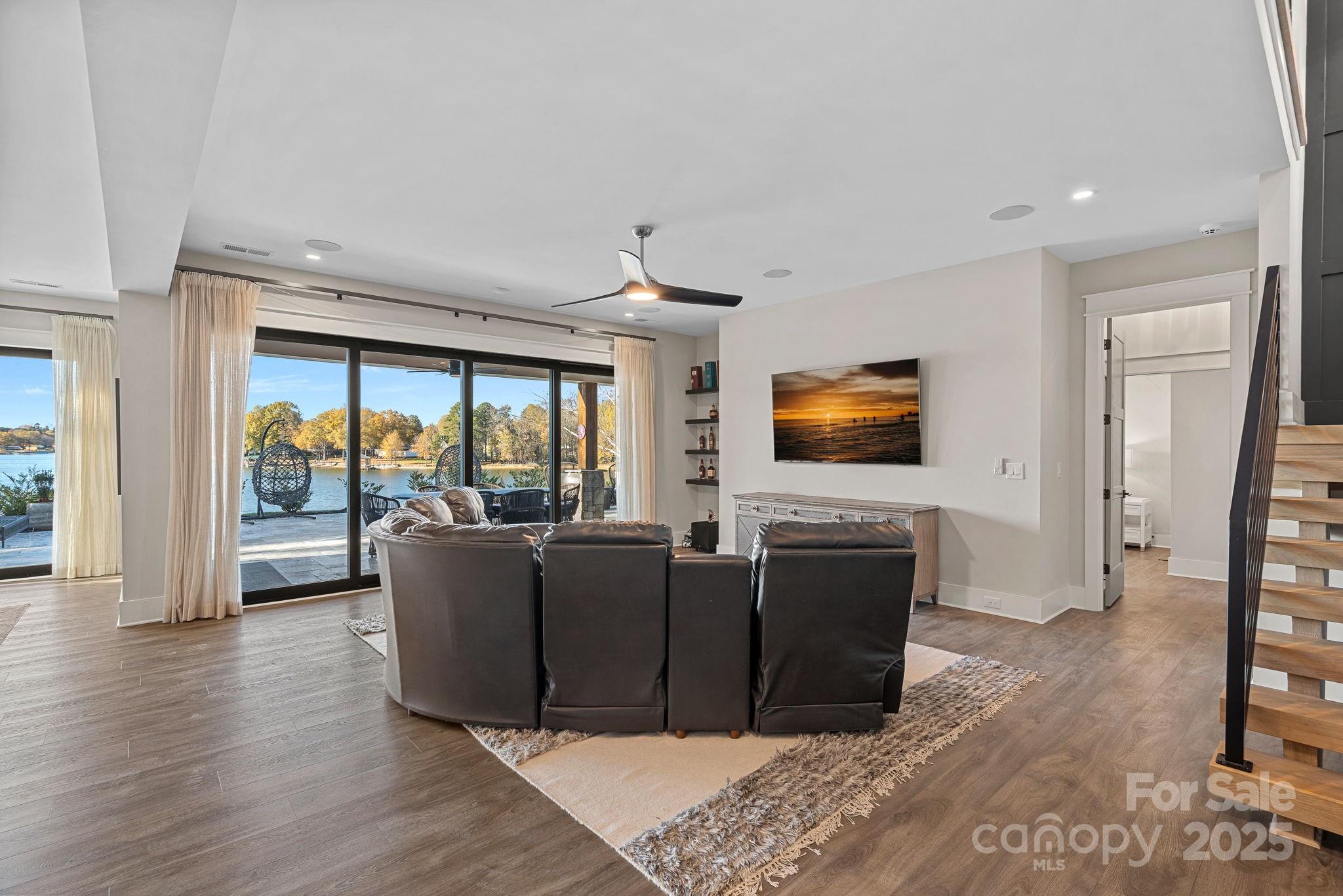 162 West Maranta Road Mooresville, NC 28117 - Photo 23 of 46 a living room with furniture and a flat screen tv