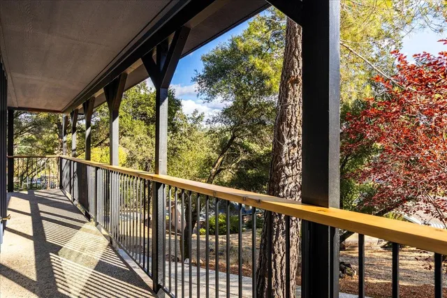 a view of a vase with flowers