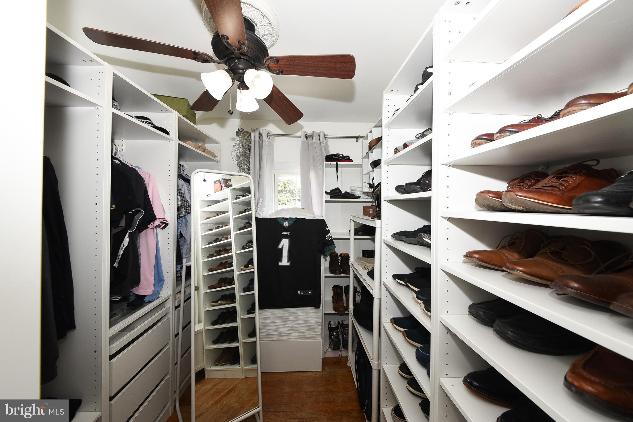 1014 North York Road Willow Grove, PA 19090 - Photo 23 of 33 a view of walk in closet with clothes and shoes