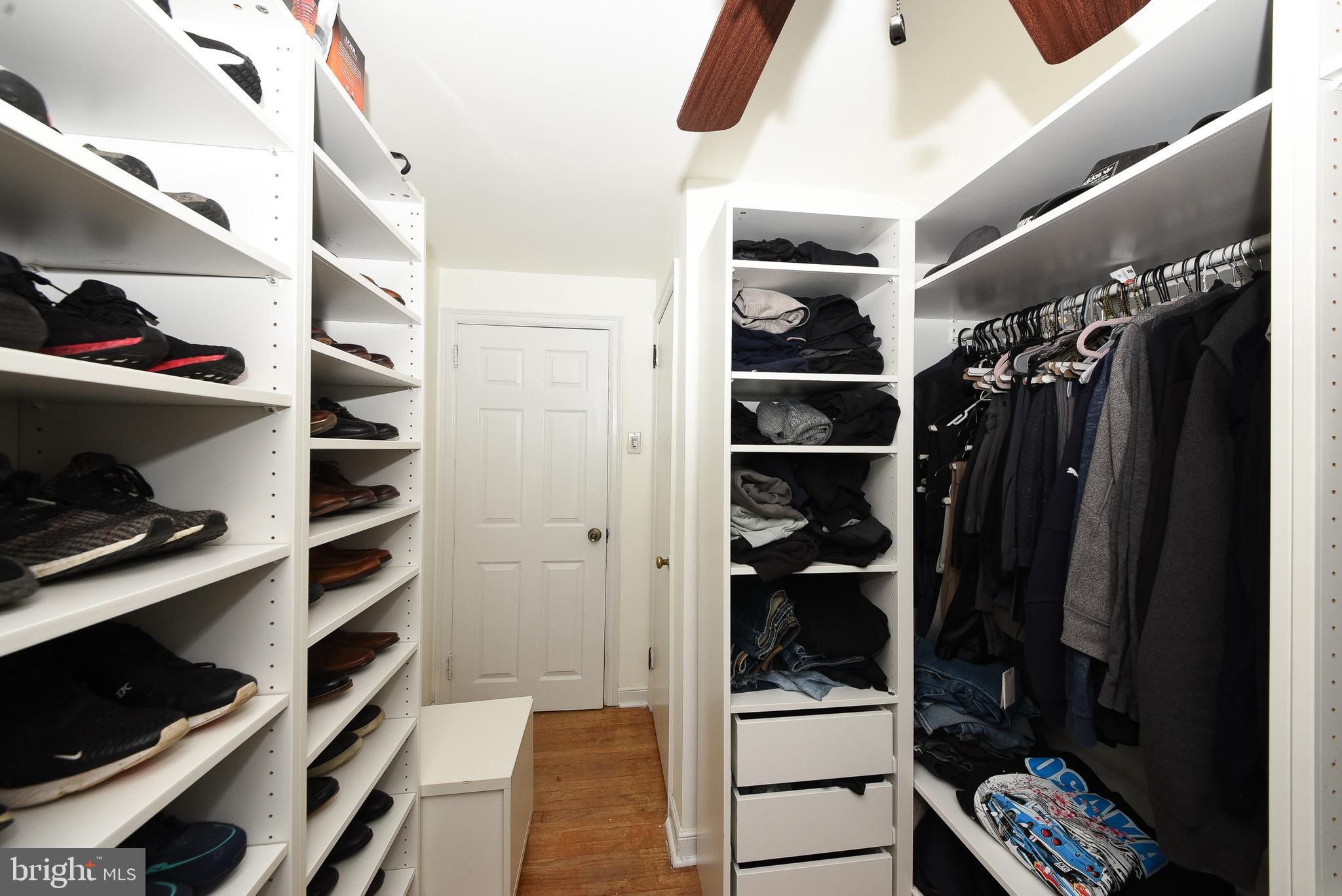 1014 North York Road Willow Grove, PA 19090 - Photo 24 of 33 a view of walk in closet with clothes and shoes