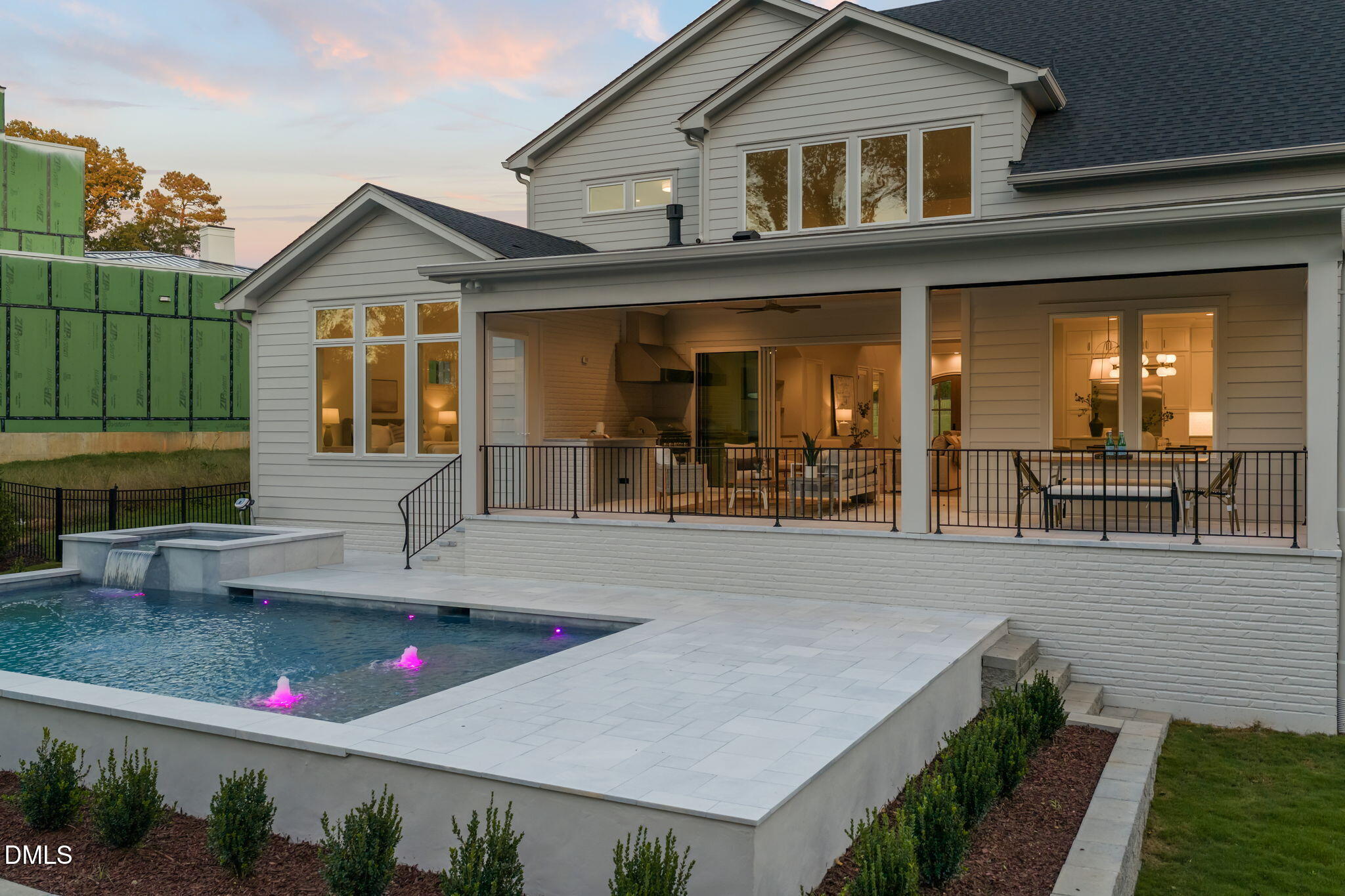 1609 Legacy Ridge Lane Wake Forest, NC 27587 - Photo 70 of 71 a front view of house and yard with seating space