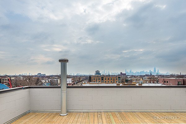 2835 West Division Street, Unit 2E Chicago, IL 60622 - Photo 30 of 33 a view of a city view from a balcony