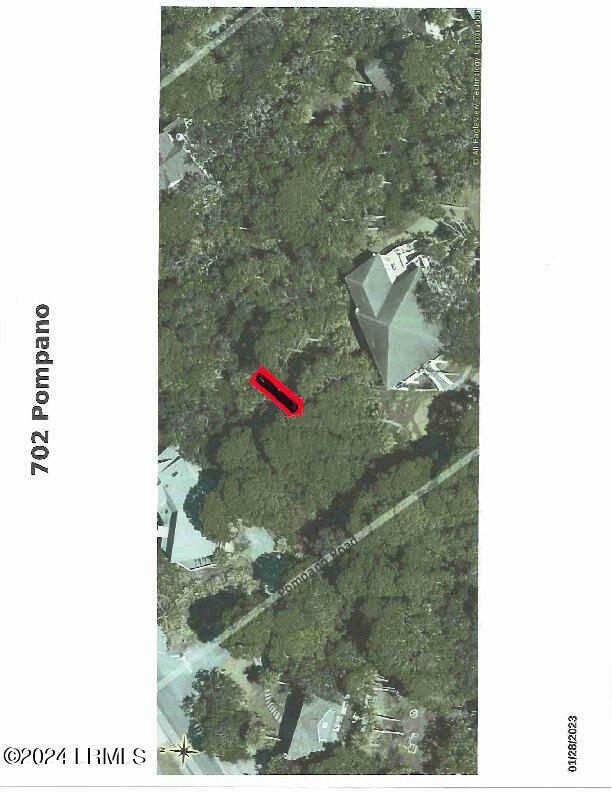 702 Pompano Road Fripp Island, SC 29920 - Photo 4 of 4 Aerial